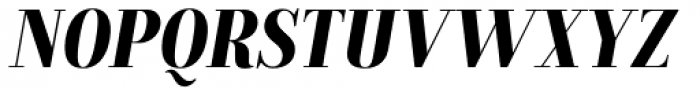 Galiano Serif Bold Italic Font UPPERCASE