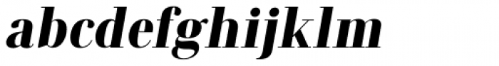 Galiano Serif Bold Italic Font LOWERCASE