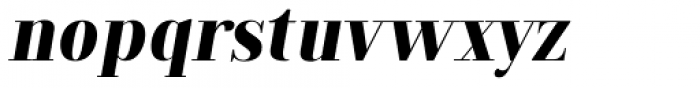 Galiano Serif Bold Italic Font LOWERCASE