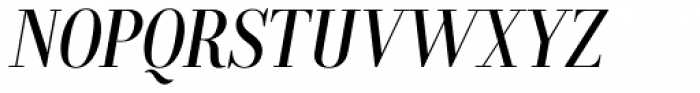 Galiano Serif Italic Font UPPERCASE