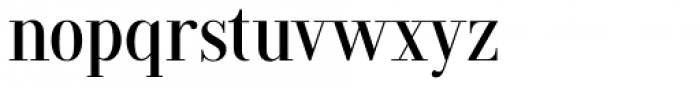 Galiano Serif Regular Font LOWERCASE