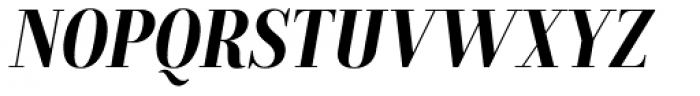 Galiano Serif Semi Bold Italic Font UPPERCASE