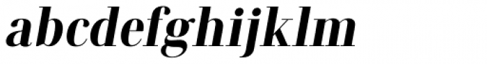 Galiano Serif Semi Bold Italic Font LOWERCASE