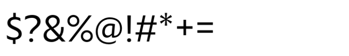 Galice Regular Font OTHER CHARS