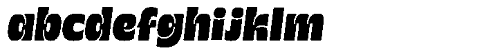 Galilea Sans Black Italic FONT