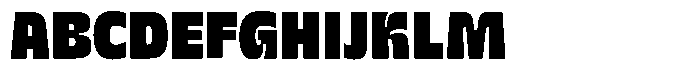 Galilea Sans Black Font UPPERCASE