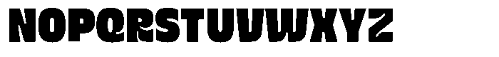 Galilea Sans Black Font UPPERCASE