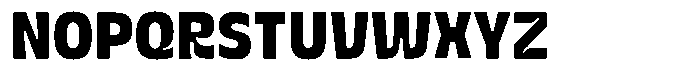 Galilea Sans Bold Font UPPERCASE