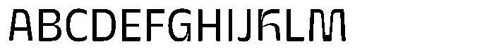 Galilea Sans Light Font UPPERCASE
