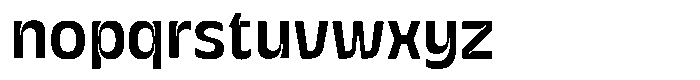 Galilea Sans Medium Font LOWERCASE