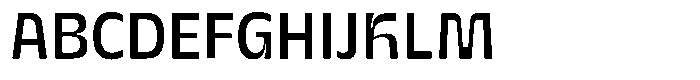 Galilea Sans Regular Font UPPERCASE