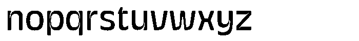 Galilea Sans Regular Font LOWERCASE