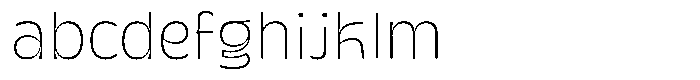 Galilea Sans Thin FONT