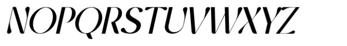 Galina Italic Font UPPERCASE