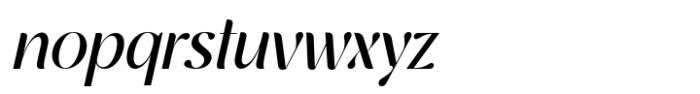 Galina Italic Font LOWERCASE