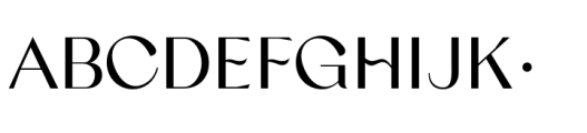 Galine Regular Font UPPERCASE