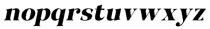 Galio Oblique Font LOWERCASE