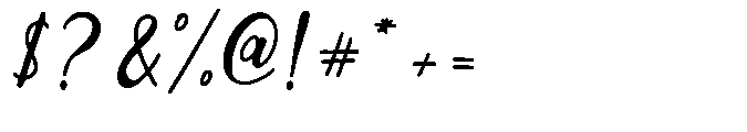 Galiole Font OTHER CHARS