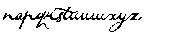 Galiole Font LOWERCASE