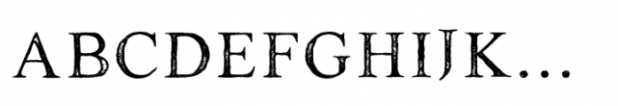 Gallagher Stamp Font LOWERCASE