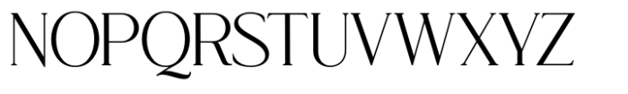 Gallant Regular Font UPPERCASE
