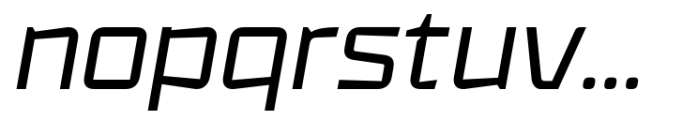 Galldis Extra Light Italic Font LOWERCASE
