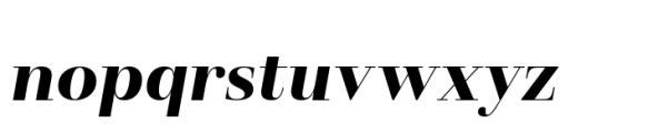 Gallensis Grande Bold Italic Font LOWERCASE