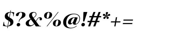Gallensis Title Bold Italic Font OTHER CHARS