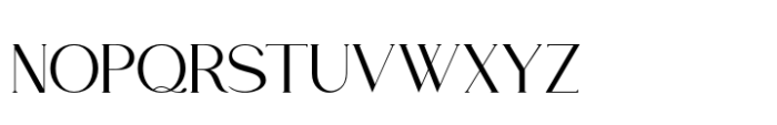 Gallery Serif Font UPPERCASE