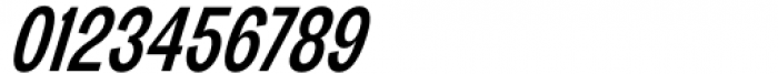 Gallinari Medium Condensed Oblique Font OTHER CHARS