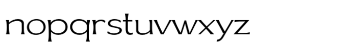 Gallion Pro Extra Light Expanded Font LOWERCASE