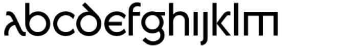 Gallos Architype Bold Font LOWERCASE
