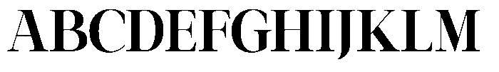 Galnery Black Extra Condensed Font UPPERCASE