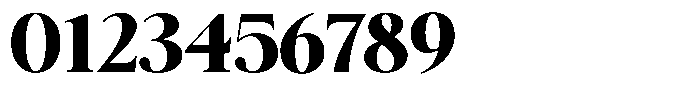 Galnery Black Extra Exp Font OTHER CHARS