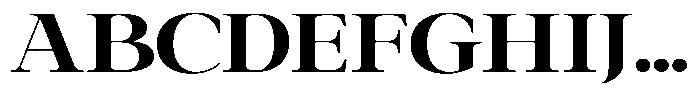 Galnery Black Extra Exp Font UPPERCASE