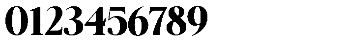 Galnery Black Semi Exp Font OTHER CHARS