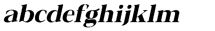 Galnery Black Slanted FONT