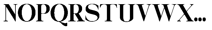 Galnery Black Ultra Condensed Font UPPERCASE