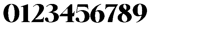 Galnery Black Ultra Exp Font OTHER CHARS