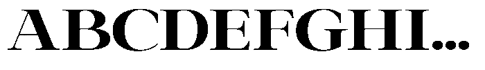 Galnery Black Ultra Exp Font UPPERCASE