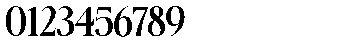 Galnery Bold Condensed Font OTHER CHARS
