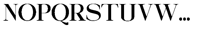 Galnery Bold Condensed Font UPPERCASE