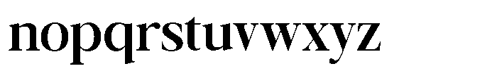 Galnery Bold Condensed Font LOWERCASE