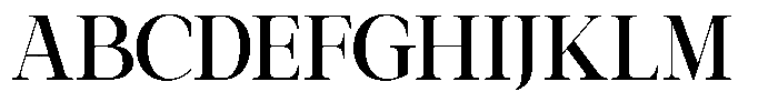 Galnery Bold Extra Condensed Font UPPERCASE