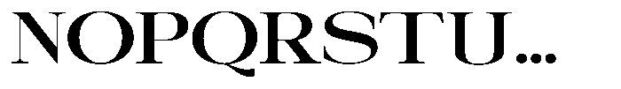 Galnery Bold Extra Exp Font UPPERCASE