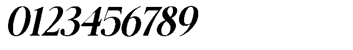 Galnery Bold Semi Condensed Slanted Font OTHER CHARS