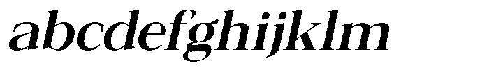 Galnery Bold Slanted FONT