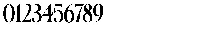 Galnery Bold Ultra Condensed Font OTHER CHARS