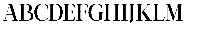 Galnery Bold Ultra Condensed Font UPPERCASE