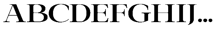 Galnery Bold Ultra Exp Font UPPERCASE